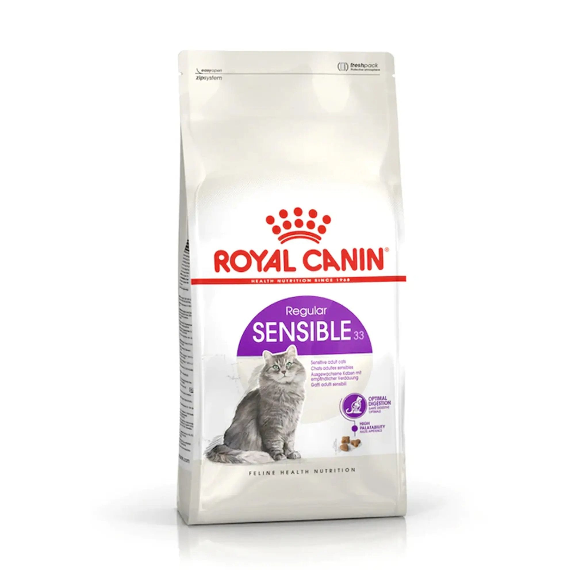 ROYAL CANIN Sensible 33 Croquettes Chat 2 kg - MAXI ZOO ROYAL CANIN Sensible 33 Croquettes Chat 2 kg - MAXI ZOO