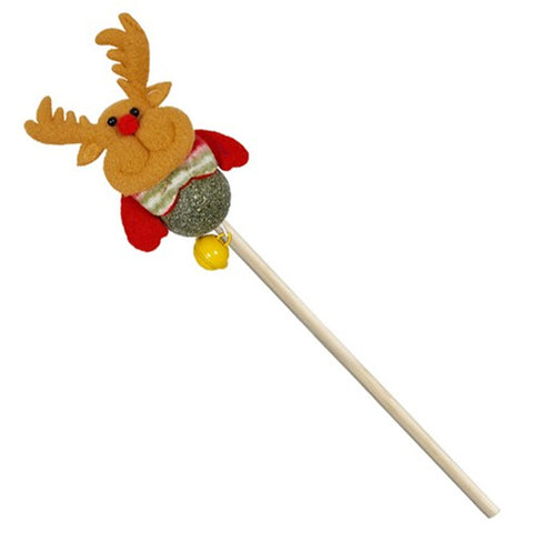 Cat Wand Toy with Catnip Ball