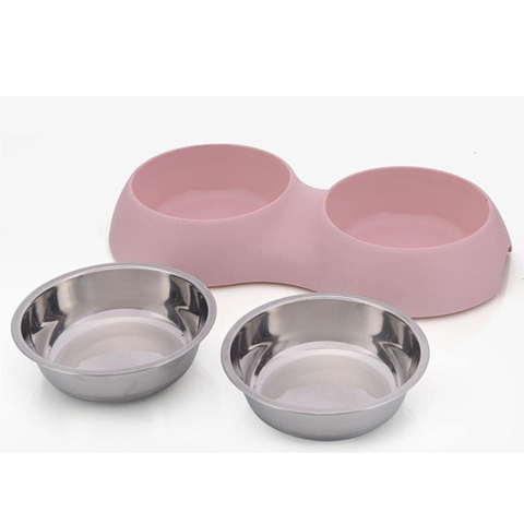 صحن مزدوج ستانلس