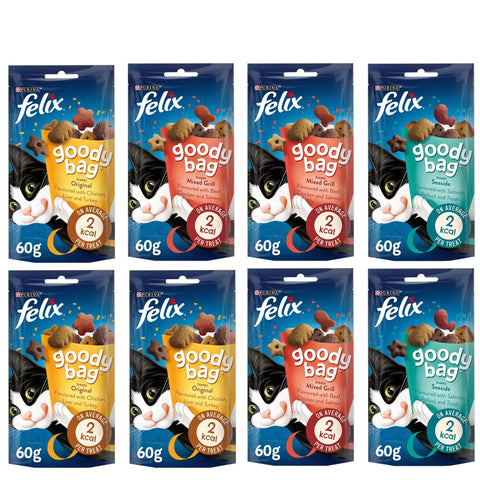 FELIX® Goody Bag Mixed Grill Cat Treats 60g