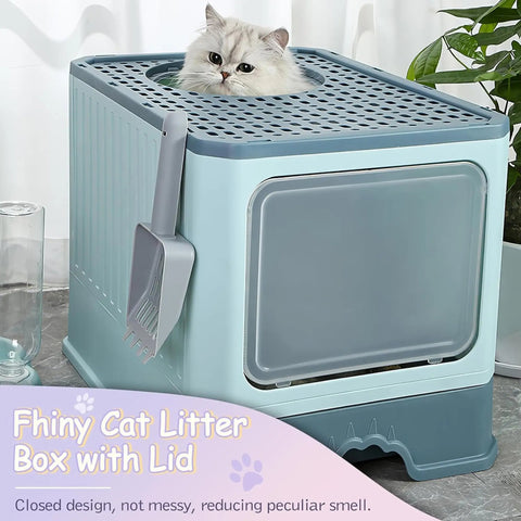 Foldable Cat Litter Box