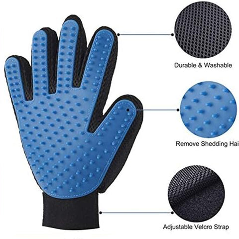 Five Finger Deshedding Glove