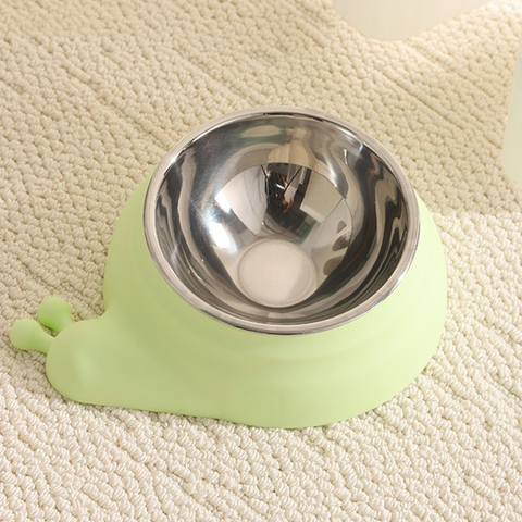 صحن مفرد ستانلس شكل حلزون