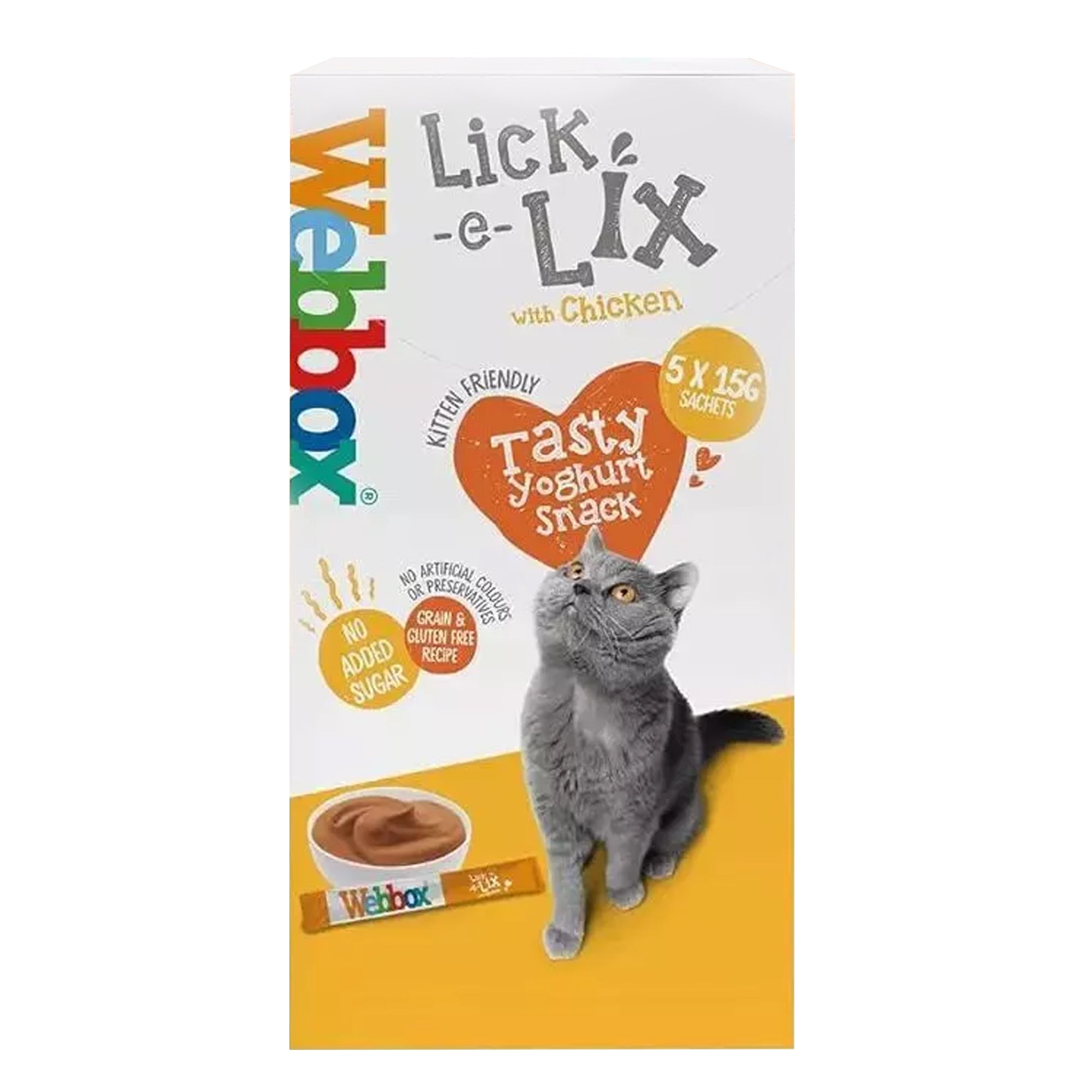 Webbox Lick and Lix Cheese x5pcs Webbox Lick and Lix Cheese x5pcs