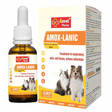 AMOX-LANIC Pet Oral Suspension 15ml