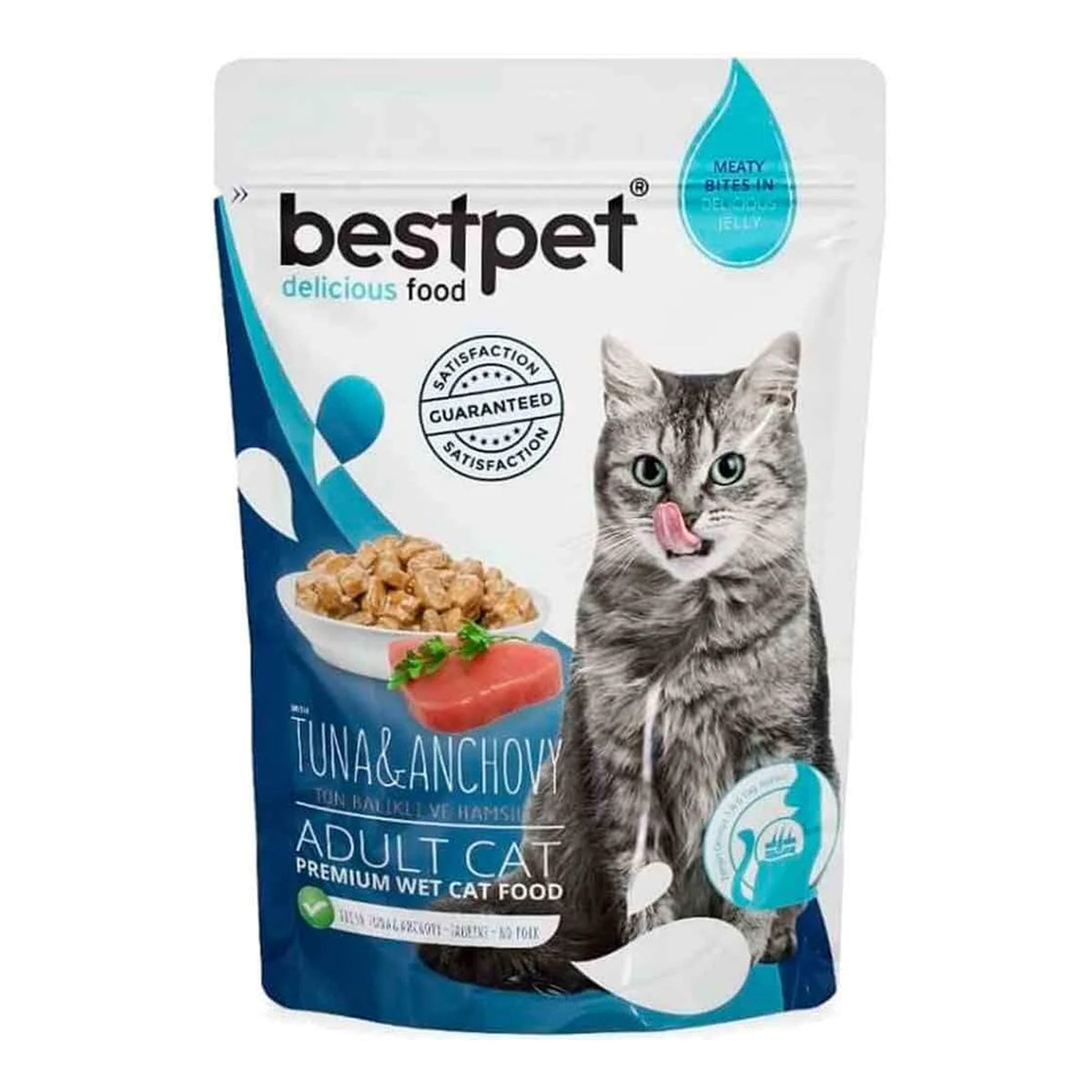 BestPet Tuna & Anchovy Adult Cat Wet Food 85G