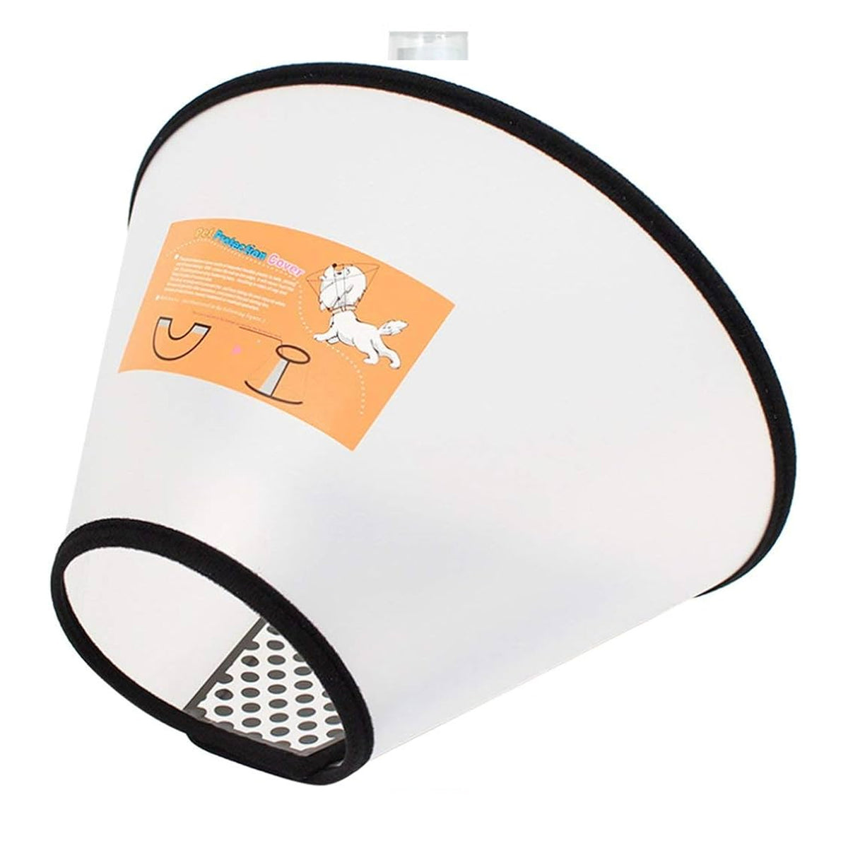 Adjustable Pet Recovery Cone Collar 18–29 cm for Dogs & Cats