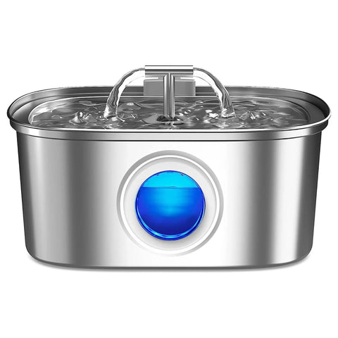 Automatic Stainless Steel Pet Water Fountain for Cats & Dogs 3.2L -020