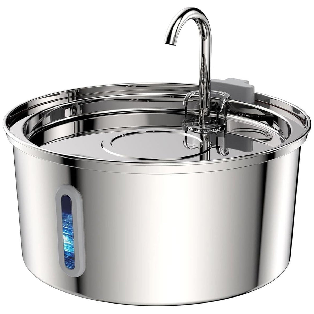 Automatic Stainless Steel Pet Water Fountain for Cats & Dogs 3.2L -021