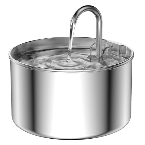 Automatic Stainless Steel Pet Water Fountain for Cats & Dogs 3.2L -007