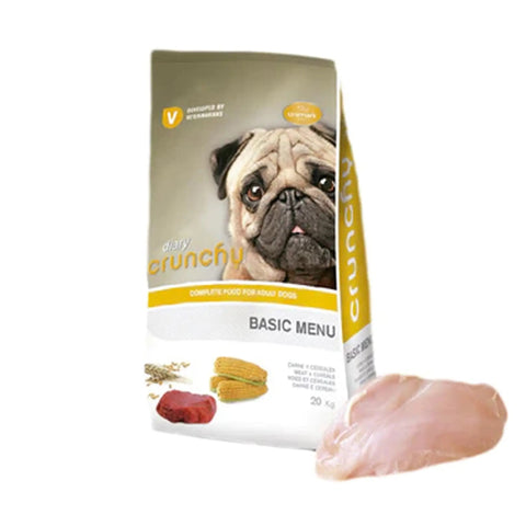 Crunchy dog dry food 20kg