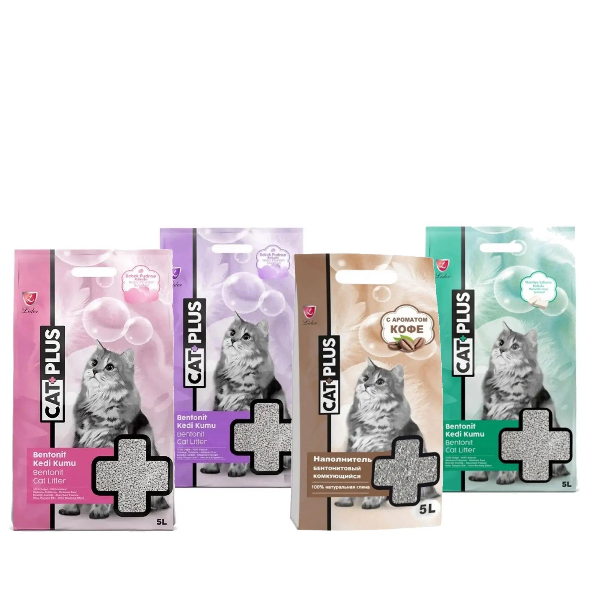 Cat Plus Litter 5L 4 Bags Cat Plus Litter 5L 4 Bags