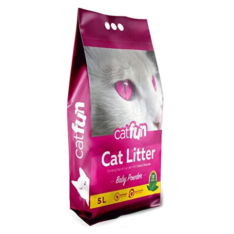 Cat Fun Cat Litter 5L - Baby Powder