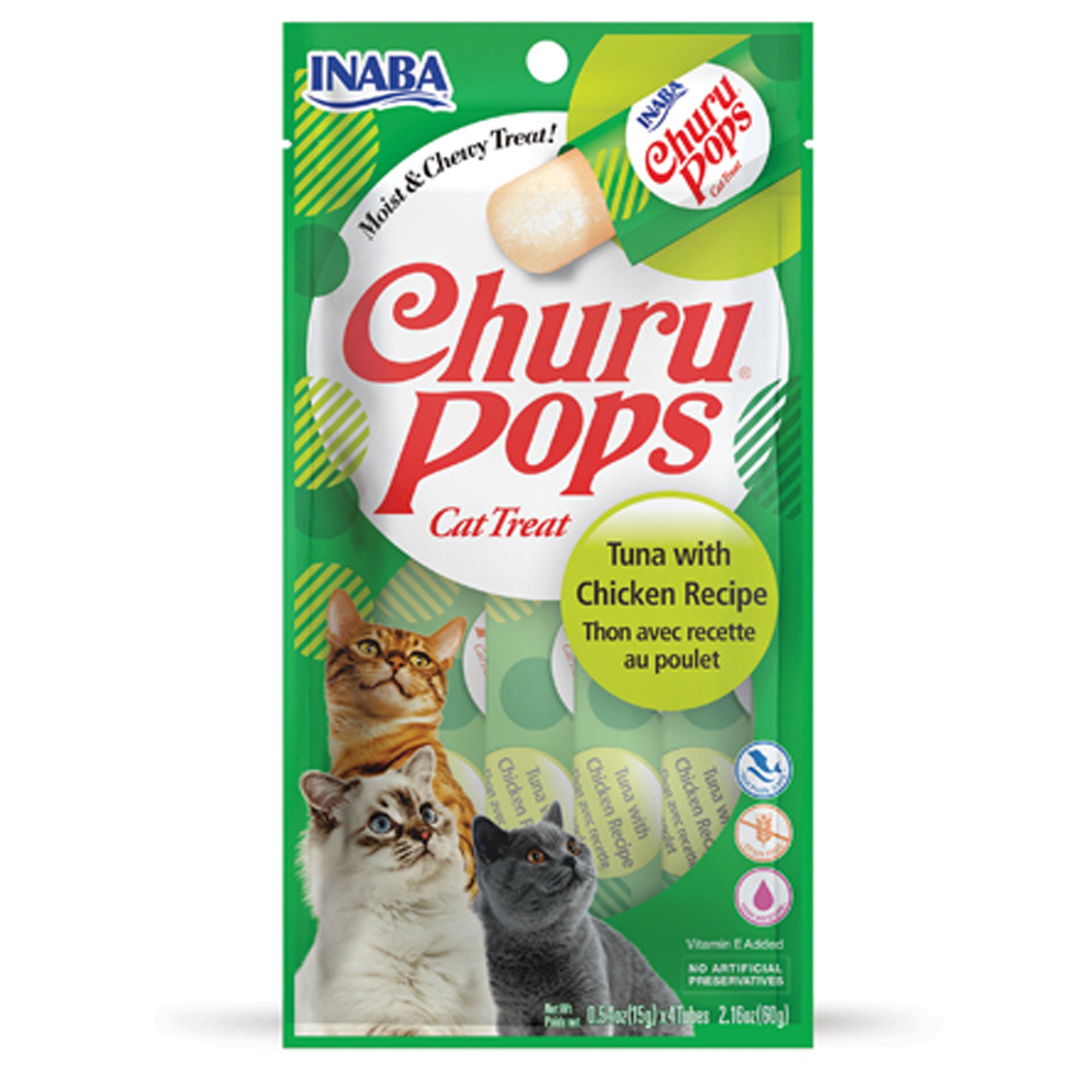Inaba Churu Pops Tuna with Chicken Treats Inaba Churu Pops Tuna with Chicken Treats