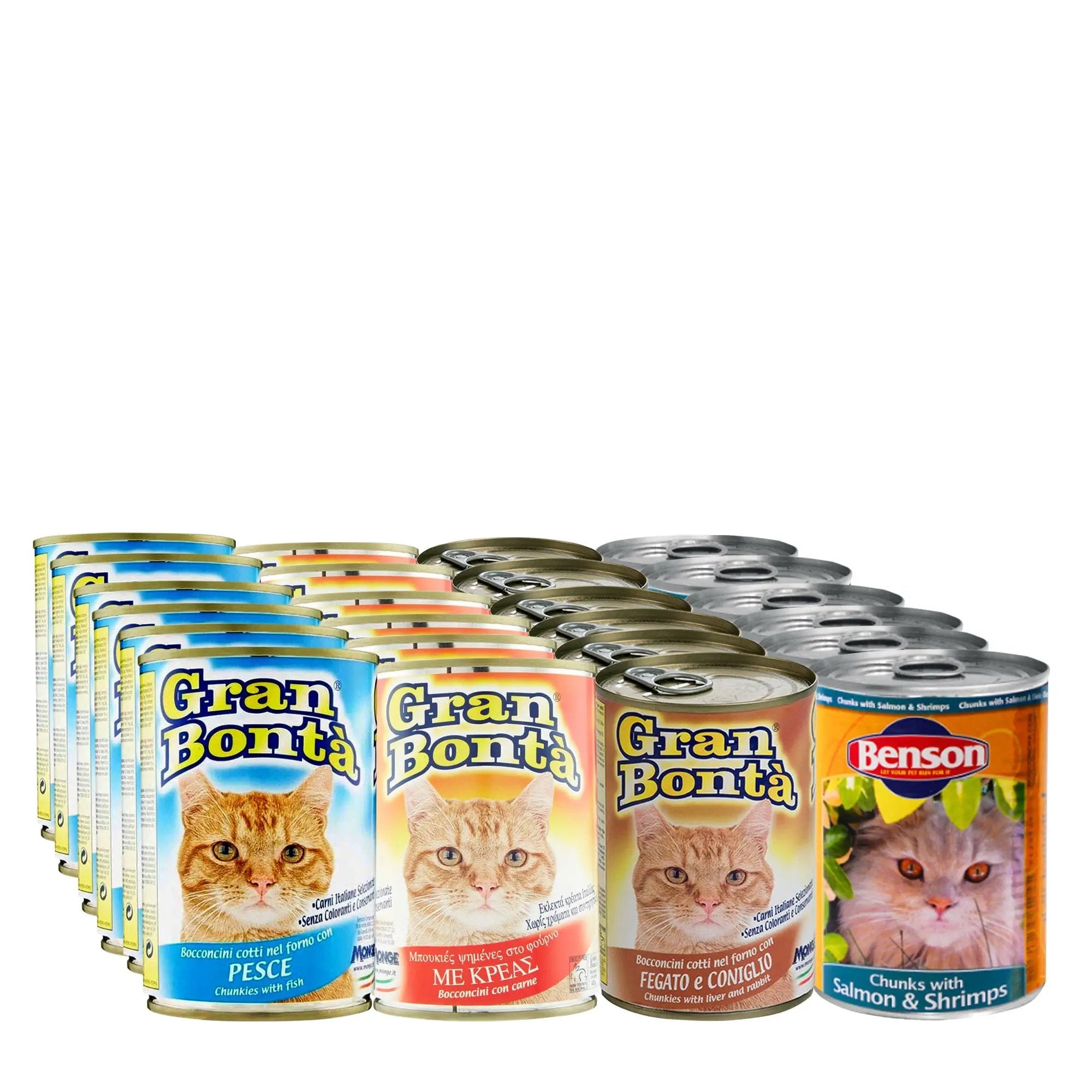 24 Cat Cans Mix 400g 24 Cat Cans Mix 400g