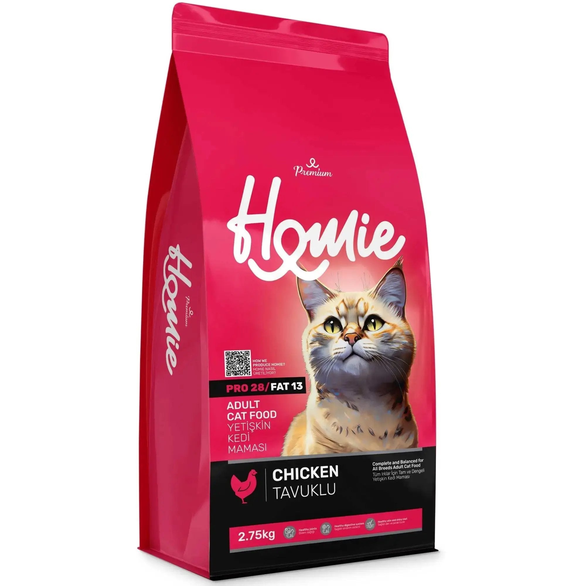 Homie Chicken Adult Cat Food 2.75kg Homie Chicken Adult Cat Food 2.75kg