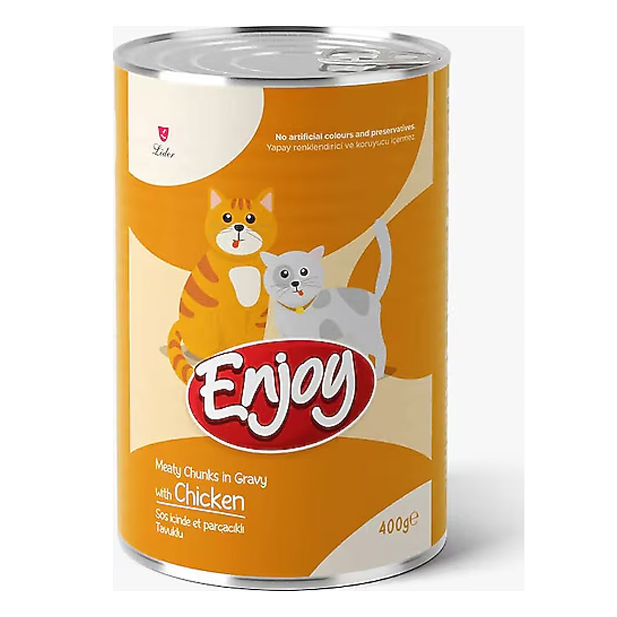 Enjoy Cat Chunks in Gravy with Chicken 400g