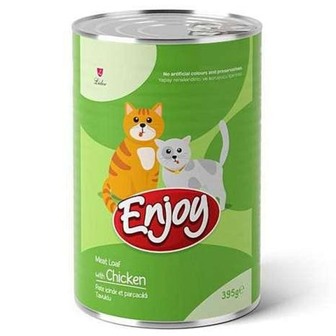 Enjoy Cat Pâté with Chicken 395g