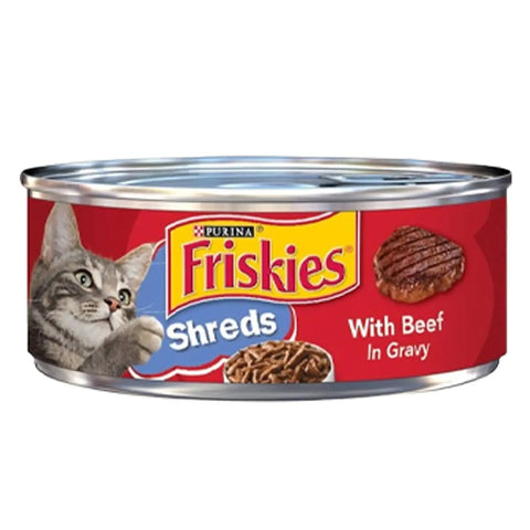 Friskies Shreds with beef in gravy