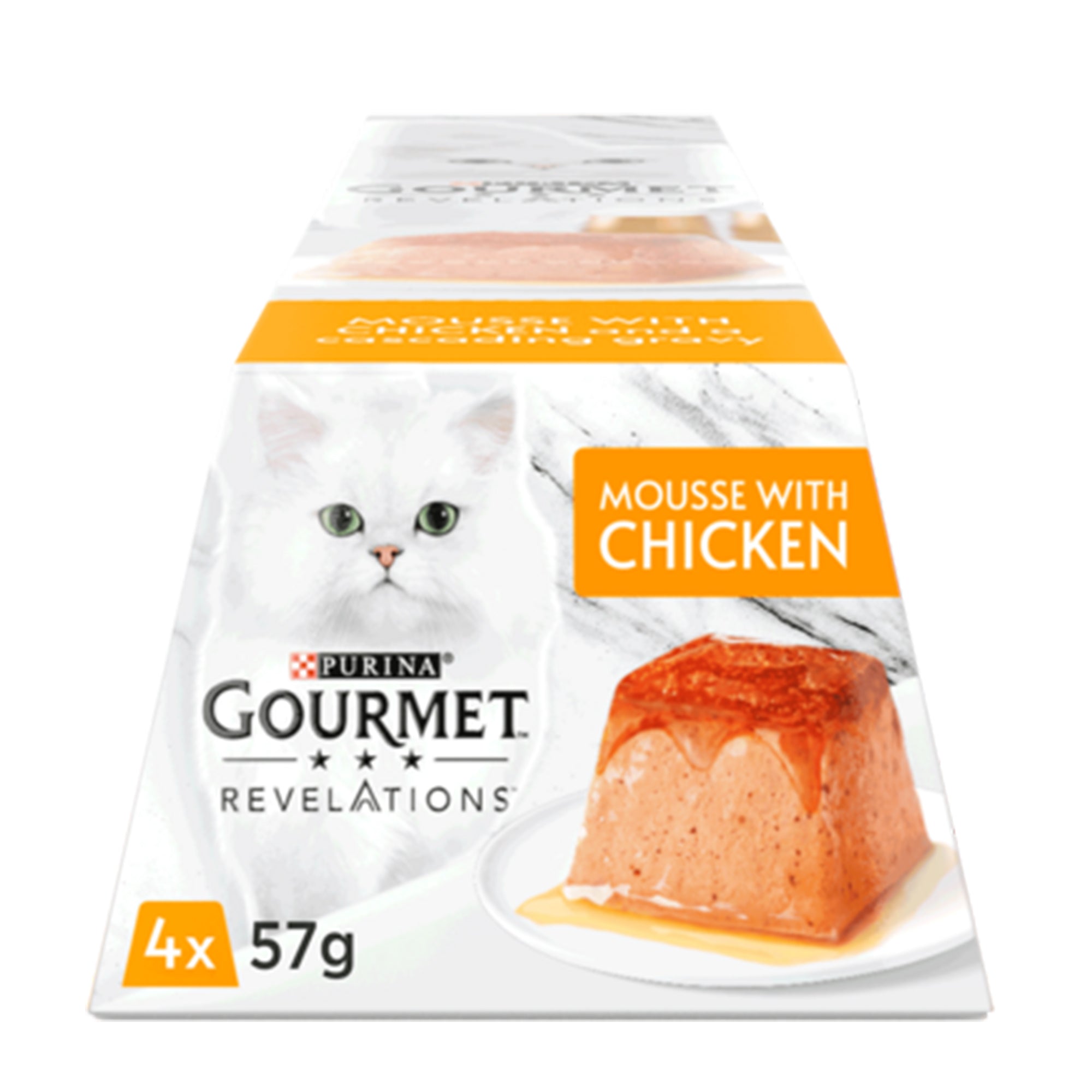 GOURMET Mousse with Chicken Wet Cat Food GOURMET Mousse with Chicken Wet Cat Food