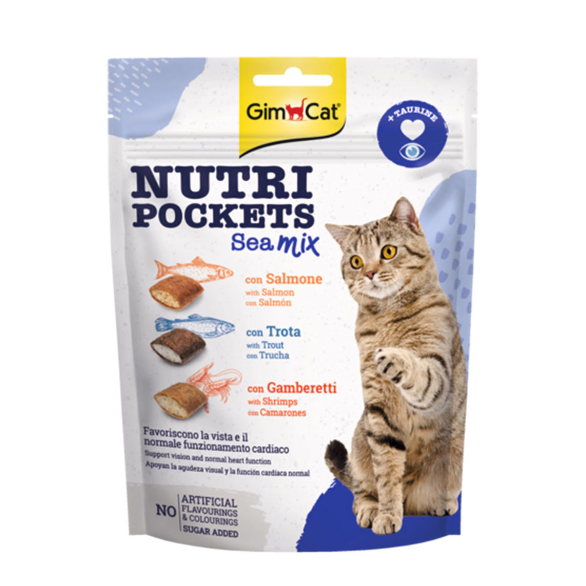 GimCat Nutri Pockets Sea Mix 150g