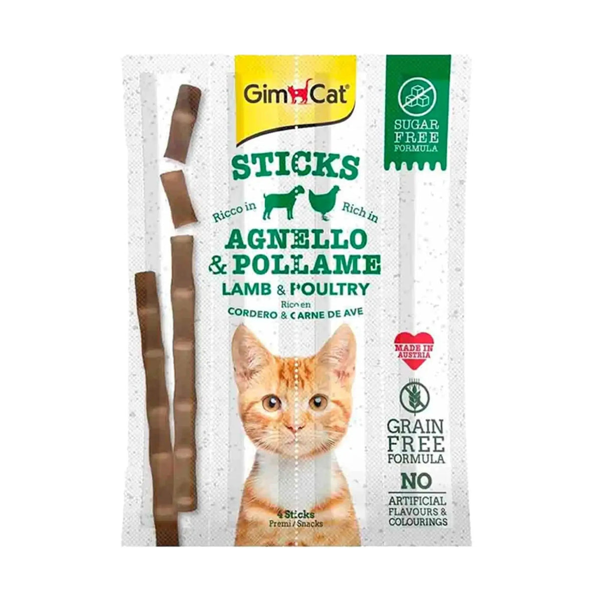 Gim Cat Sticks With Lamb & Poultry 4 Sticks