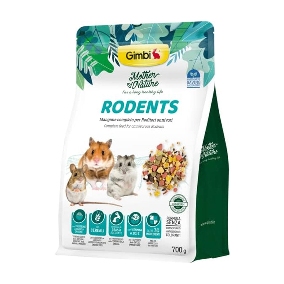 Gimbi Mother Nature Rodents 700g