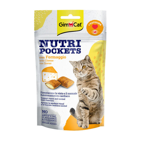 Gimcat Nutri Pockets with Cheese 60 g