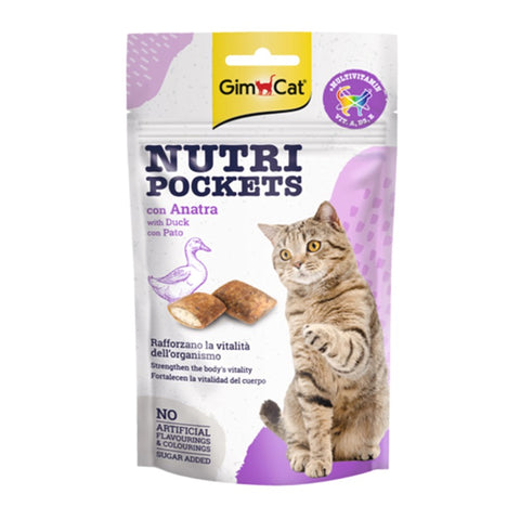 Gimcat Nutri Pockets with Duck 60 g