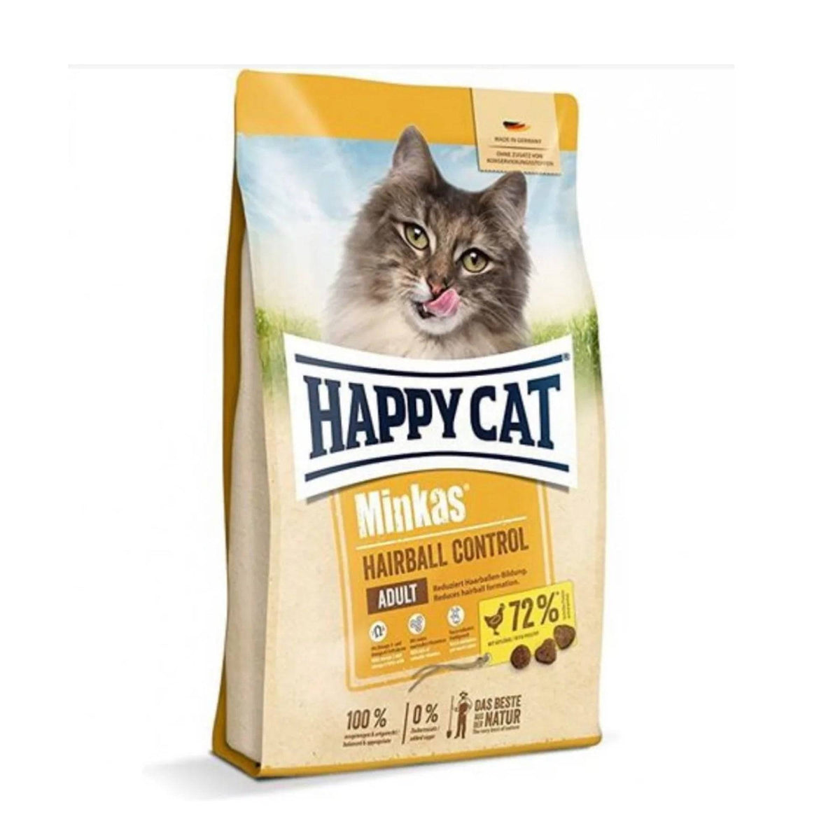 Happy Cat MINKAS HAIRBALL POULTRY 10KG
