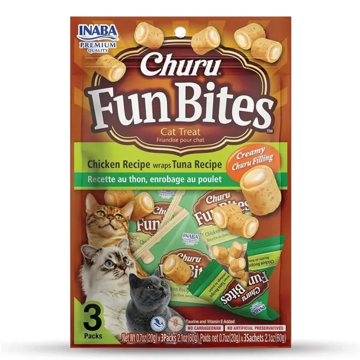Inaba Churu Chicken Wraps Tuna  Treats