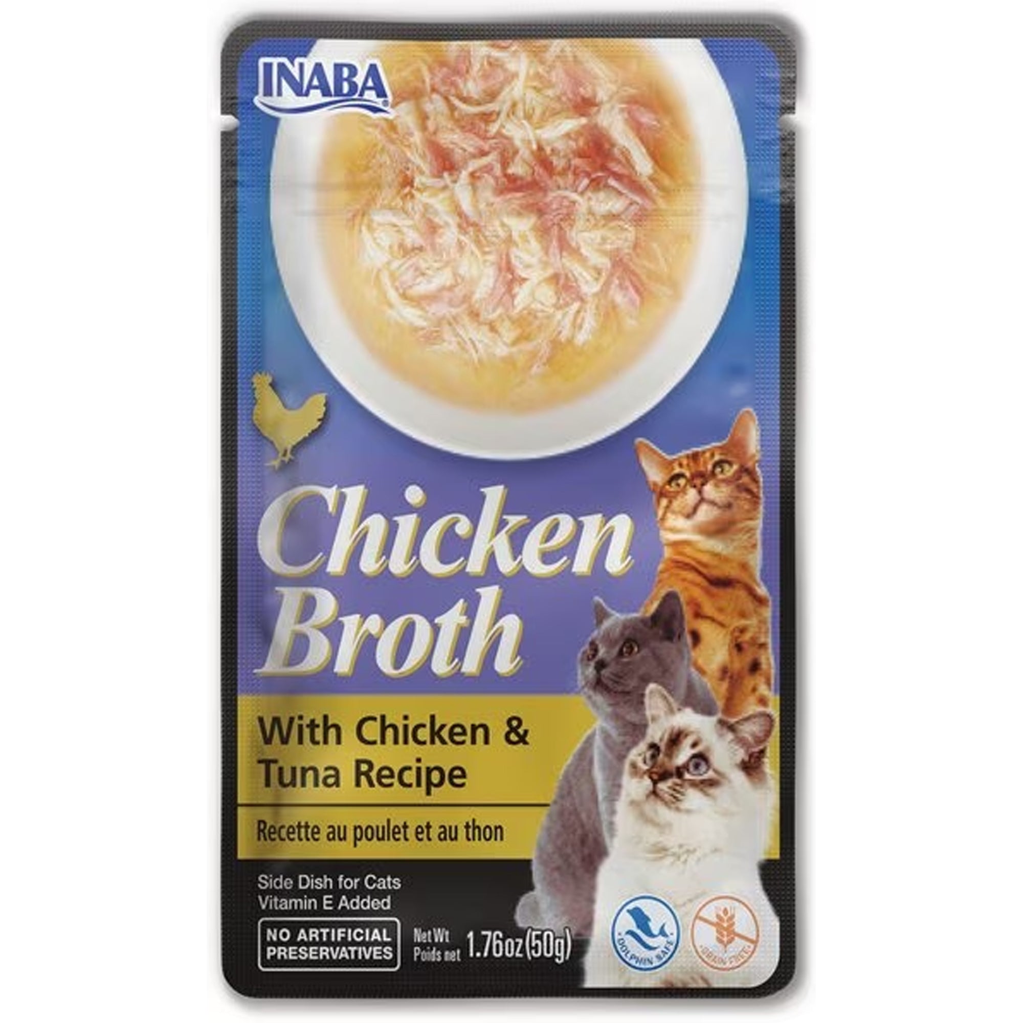 INaba Chicken Broth and Tuna Recipe 50g INaba Chicken Broth and Tuna Recipe 50g