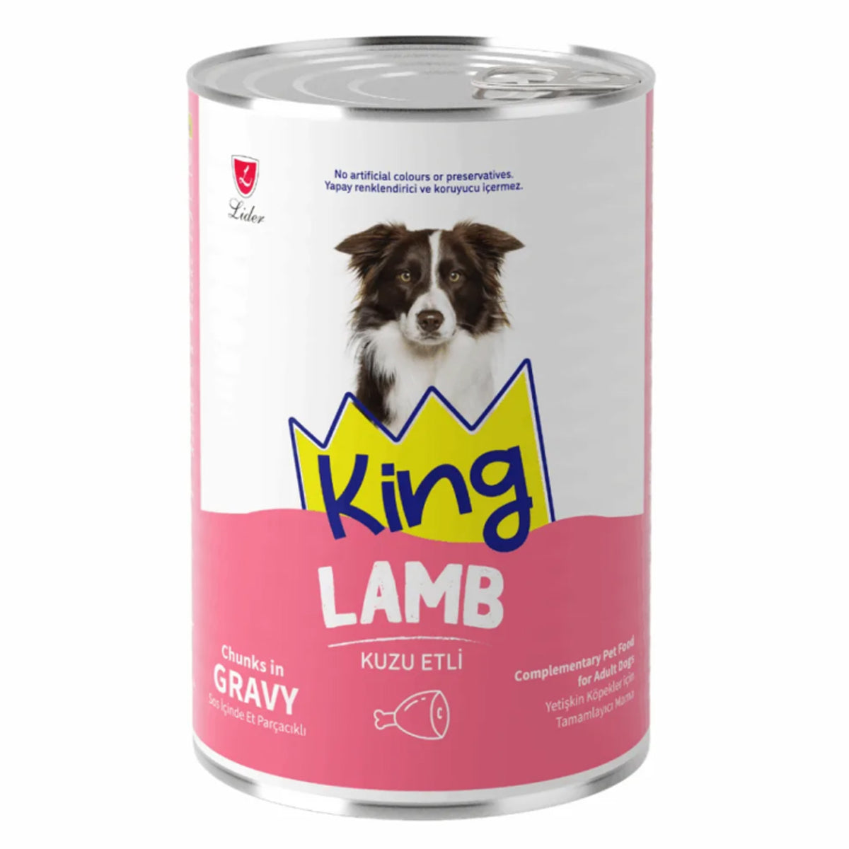 King Chunks in Gravy with Lamb 400g