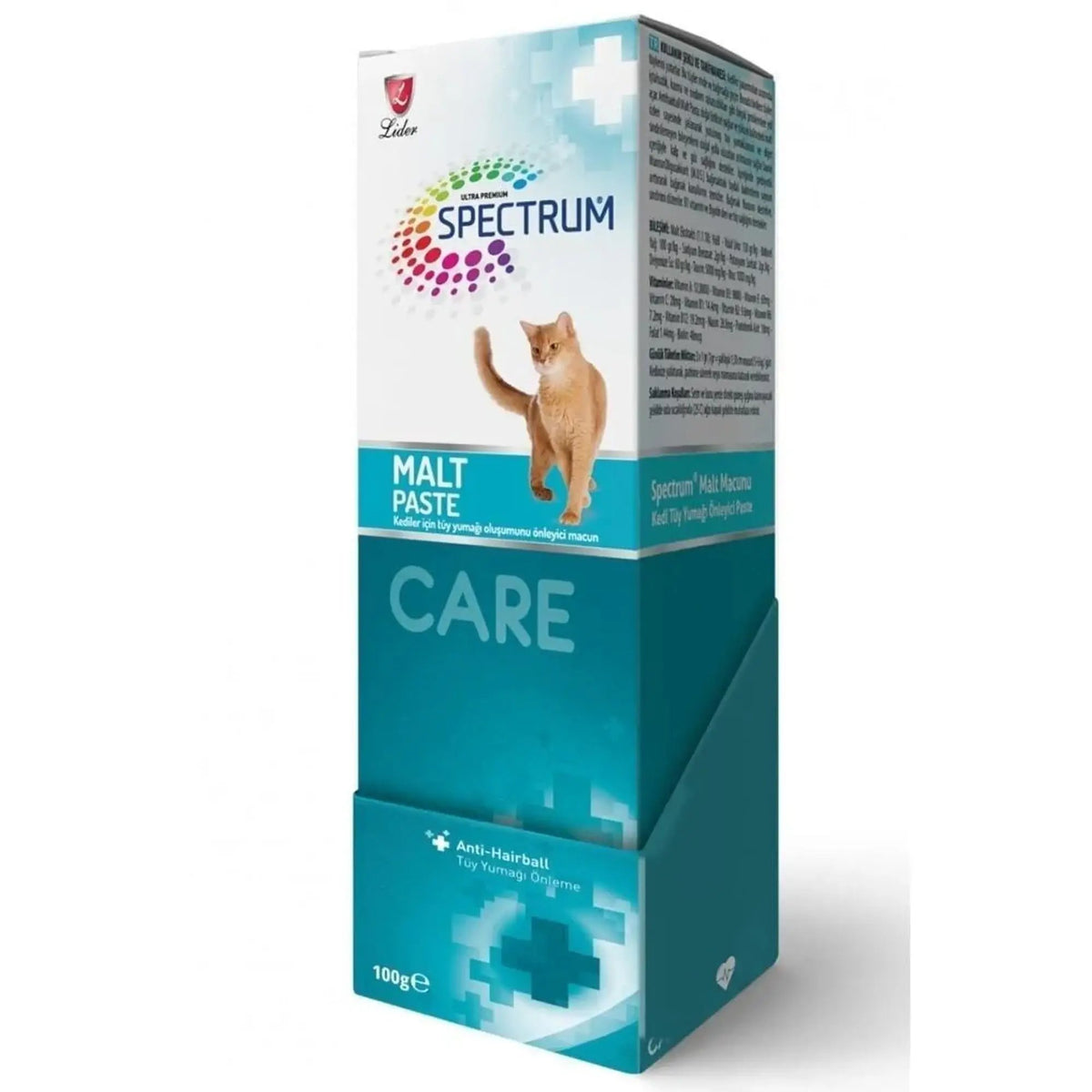 Spectrum Care Anti-Hairball Cat Malt Paste 100G