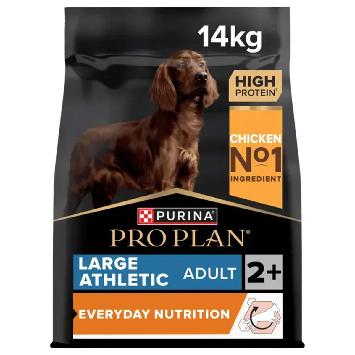 PRO PLAN Large Athletic Everyday Nutrition Chicken Dry Dog Food 14Kg