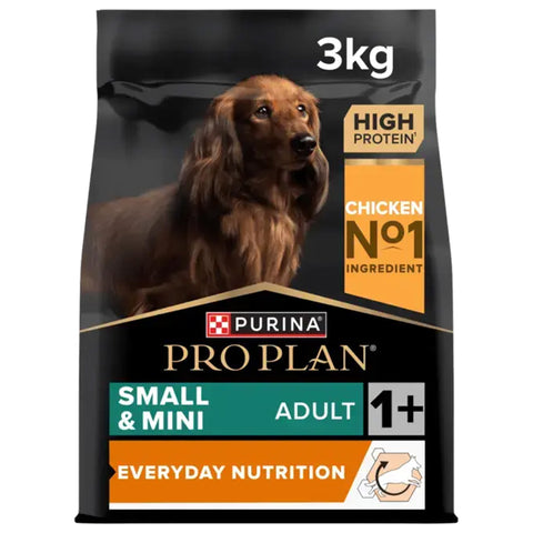 PRO PLAN Small & Mini Everyday Nutrition Chicken Dry Dog Food 3Kg