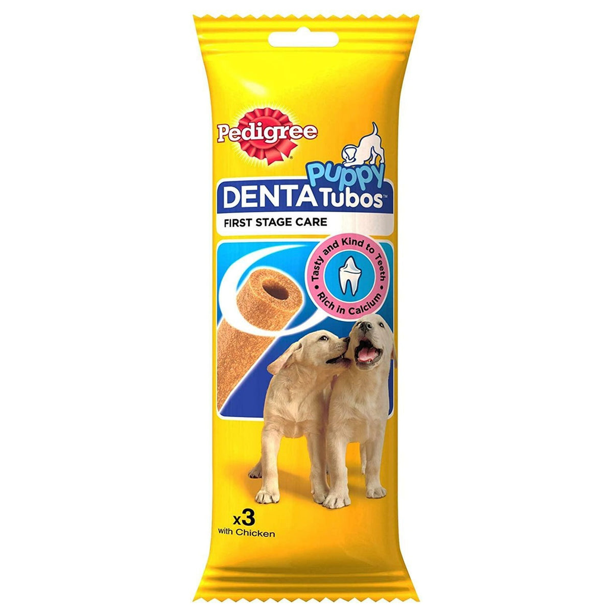 Pedigree Denta Tubos Puppy Treats Chicken 3pcs