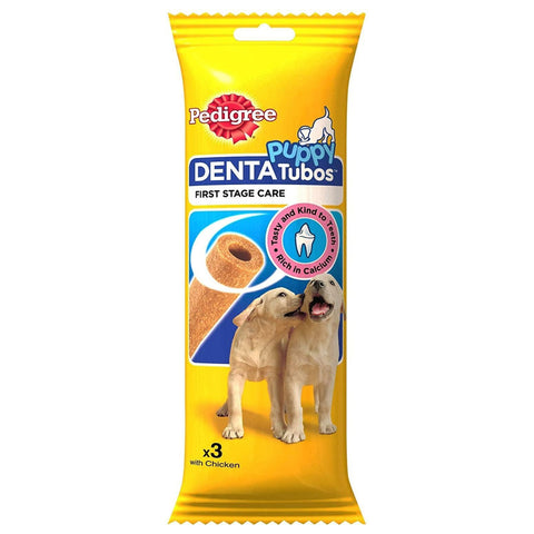 Pedigree Denta Tubos Puppy Treats Chicken 3pcs