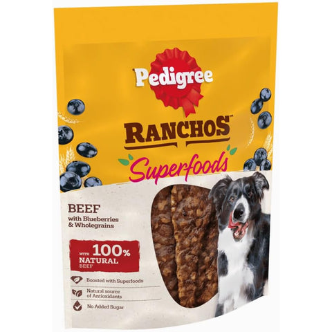 Pedigree Ranchos Superfoods with Beef 70g