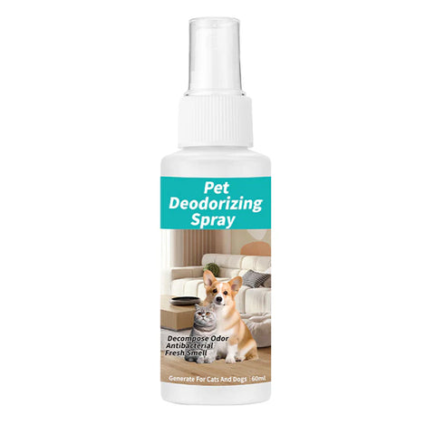 Pet Deodorizing & Freshening Spray for Dogs & Cats 60ml