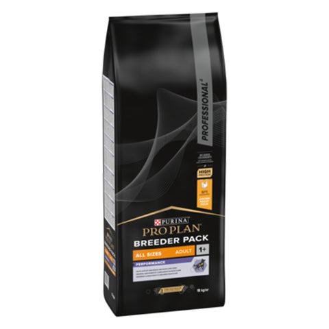 Purina Pro Plan Performance Adult All Sizes Chicken Dry Dog Food 18kg
