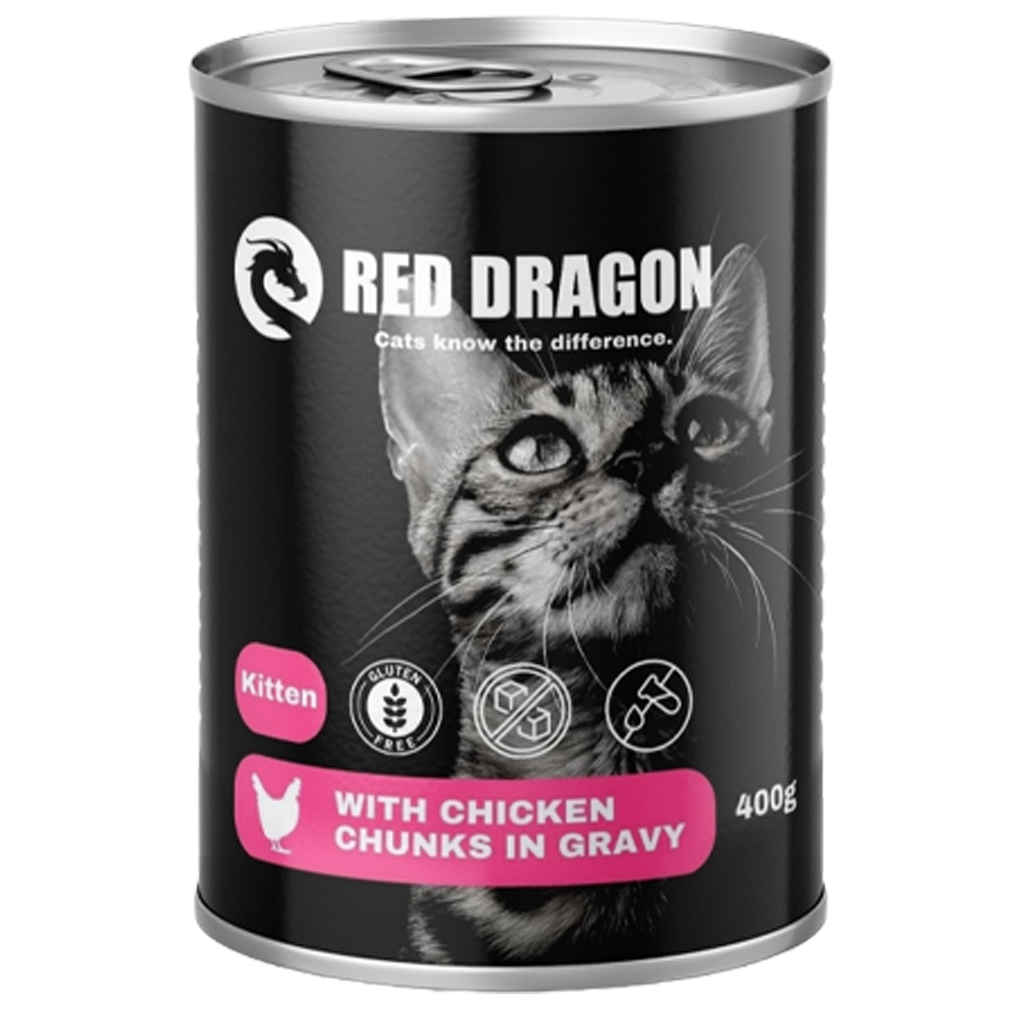 Red Dragon wet Food Kitten Chicken 400g Red Dragon wet Food Kitten Chicken 400g