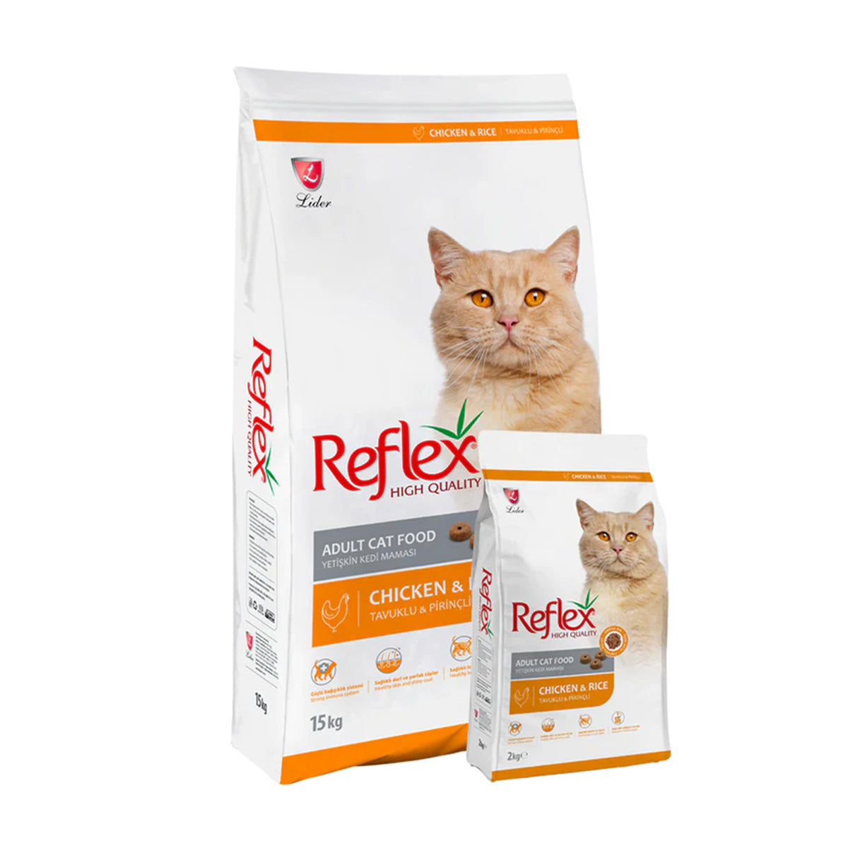 Reflex Adult Cat Food with Chicken 15kg