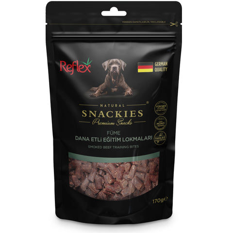 Reflex Natural Snackies Smoked Beef Training Bites 170g