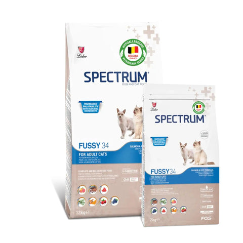 SPECTRUM FUSSY 34 ADULT CAT FOOD 2kg