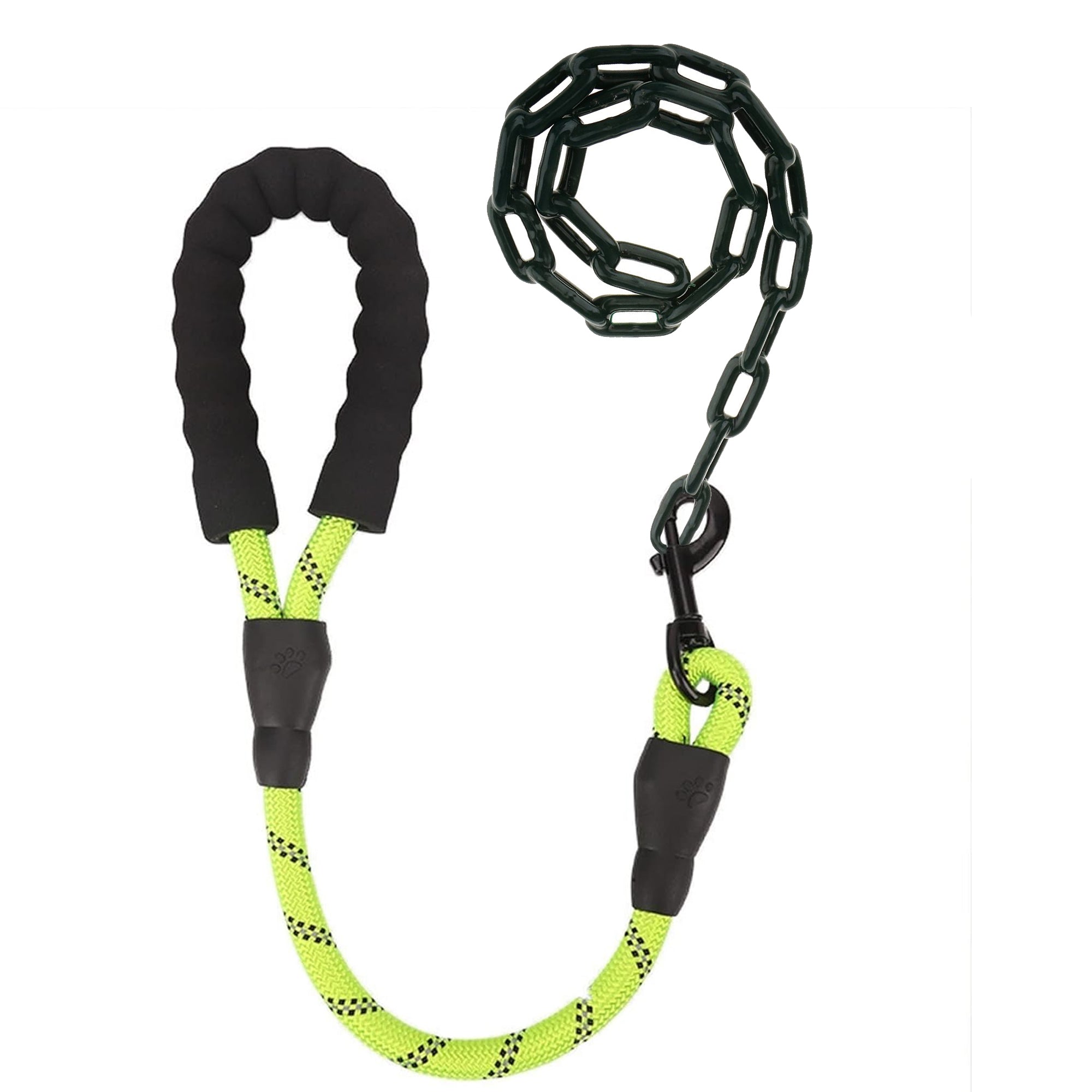 Dog Leash With chain 115cm Dog Leash With chain 115cm
