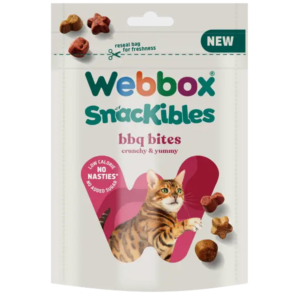 Webbox Snackibles BBQ Bites Cat Treats 85g