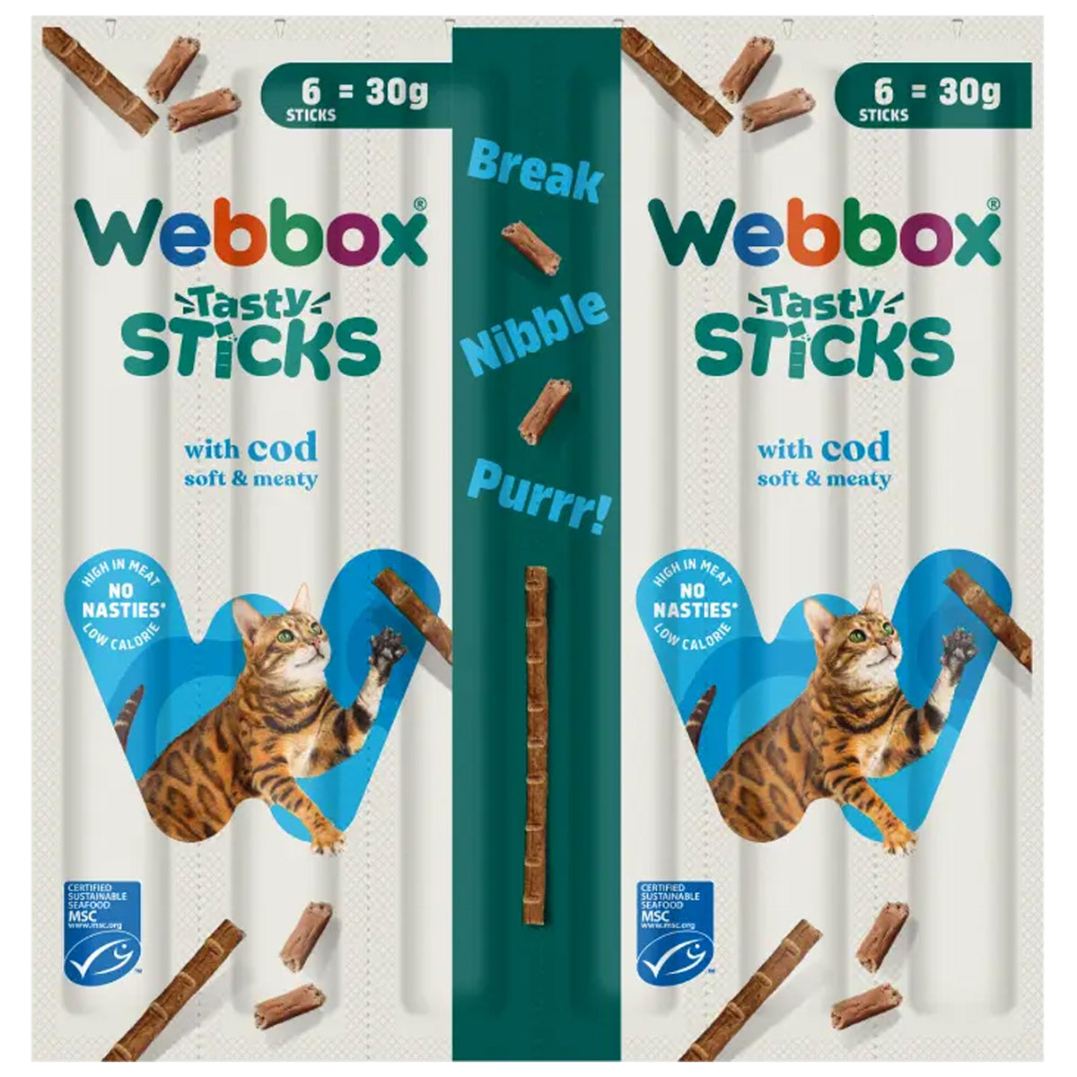 webbox tasty sticks Code 6pcs