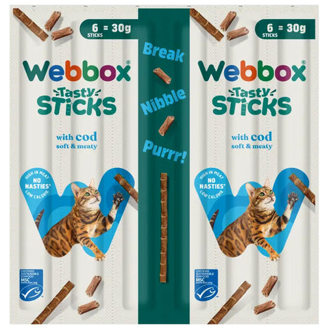 webbox tasty sticks Code 6pcs