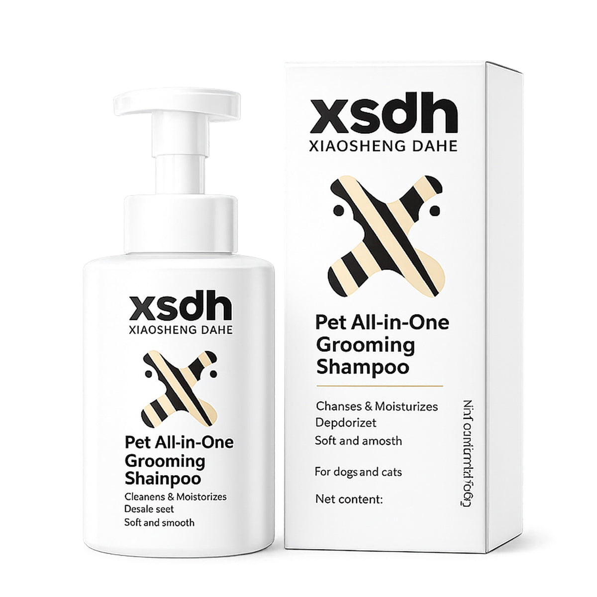 XSDH Pet All-in-One Shampoo 360G for Dogs & Cats